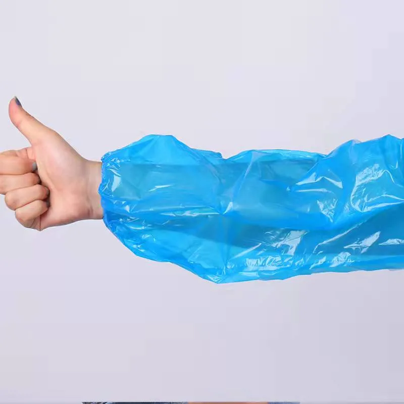 OEM Plastic Waterproof Disposable Colored Over Sleeves PE PP Sleeve Cover
