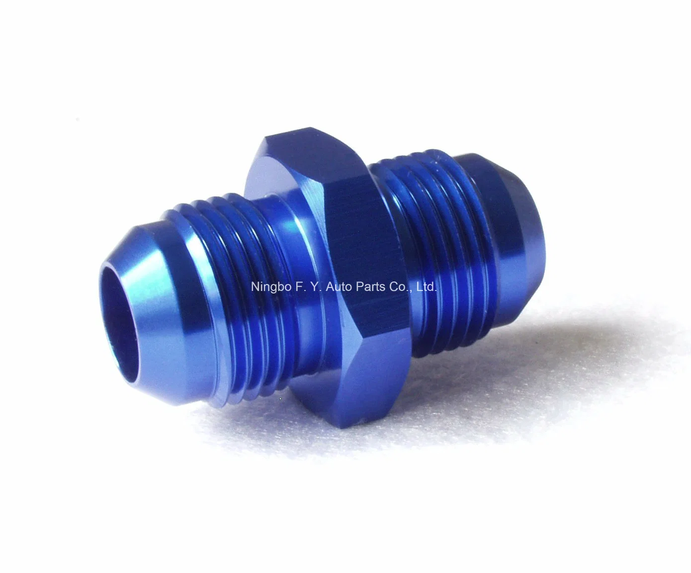 3/8" NPT macho a -08un puerto de conexión NPT de 1/8' azul