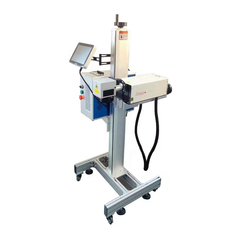 Fast Delivery Multi-Language High Speed Fly UV Laser Marking Machine for Glass Bottle Printing