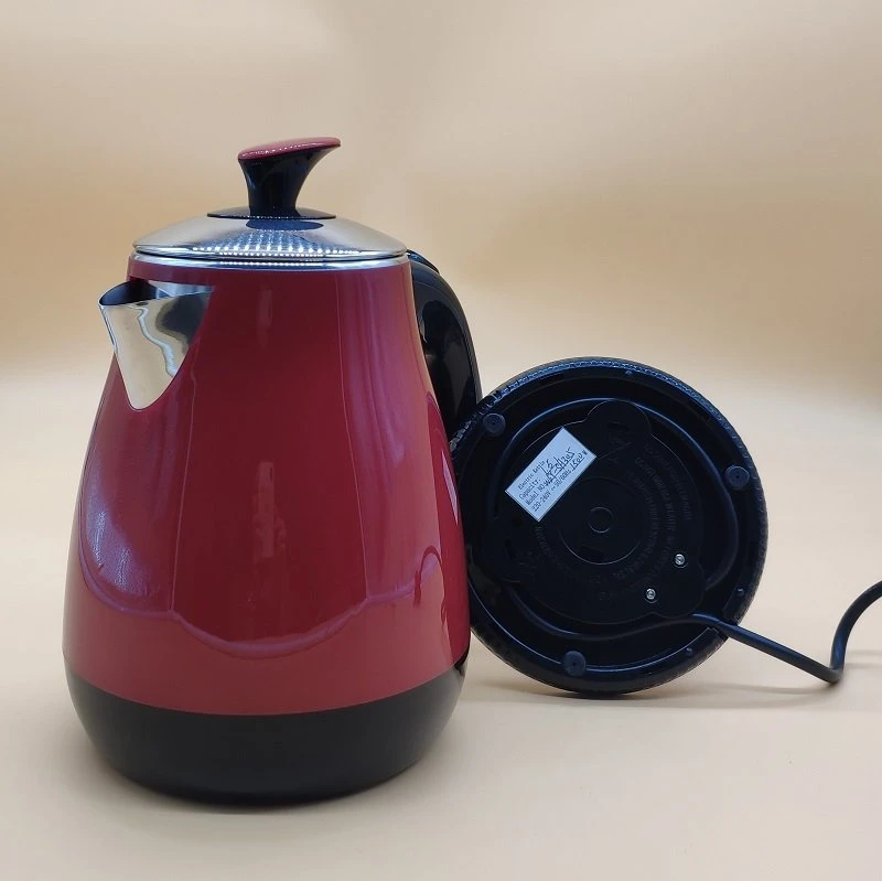 Easy to Clean Lid Stainless Steel Kettle Electrical Products with Cool to Touch Outer Casing