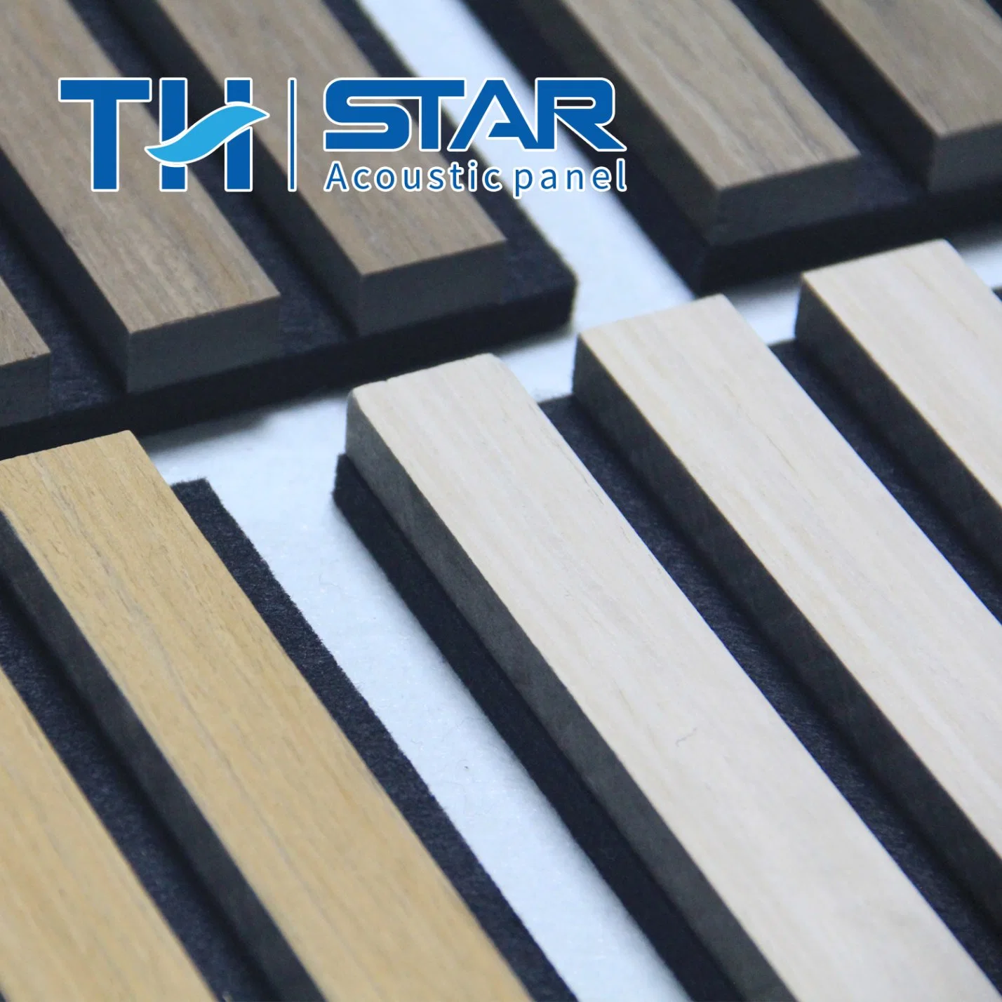 Natural Akupanel Wood Slat Panel Oak Fluted