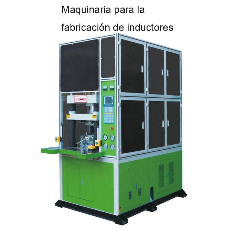 100TF máquina de moldeo vertical para productos de inductor SMT a partir de 3mm a 22mm