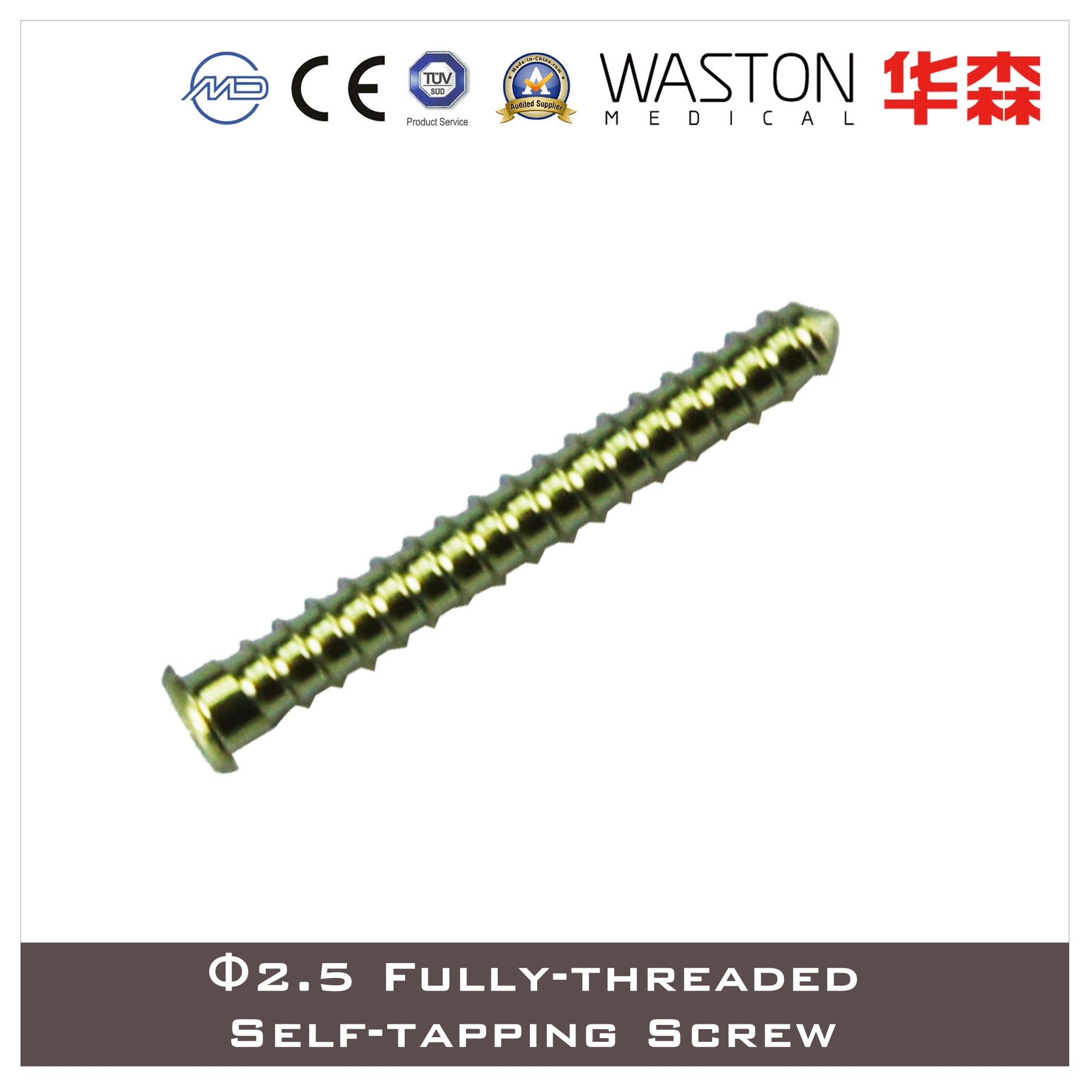 Bone Fracture Orthopedic Screw, Locking Screw