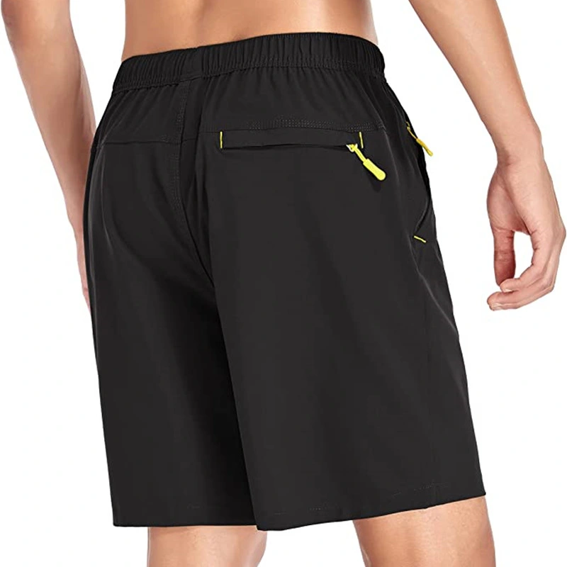 Shorts de sport pour hommes, séchage rapide, pour l'entraînement et la course.