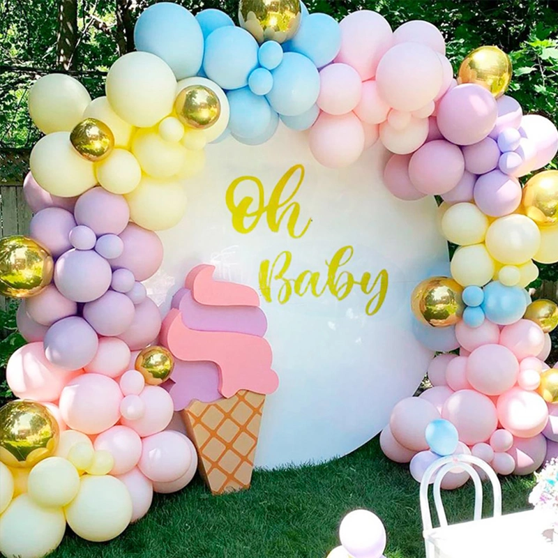 Wedding Happy Birthday Party Decoration Kids Baby Shower Supplies 16 Inch Gold Silver Foil Number Balloons