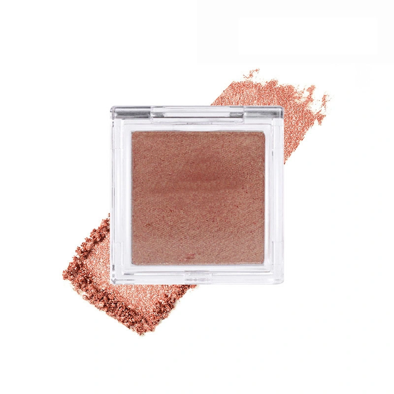 Customized Matte Monochromatic Eyeshadow Polarized Pearlescent Earth Color Monochromatic Eyeshadow