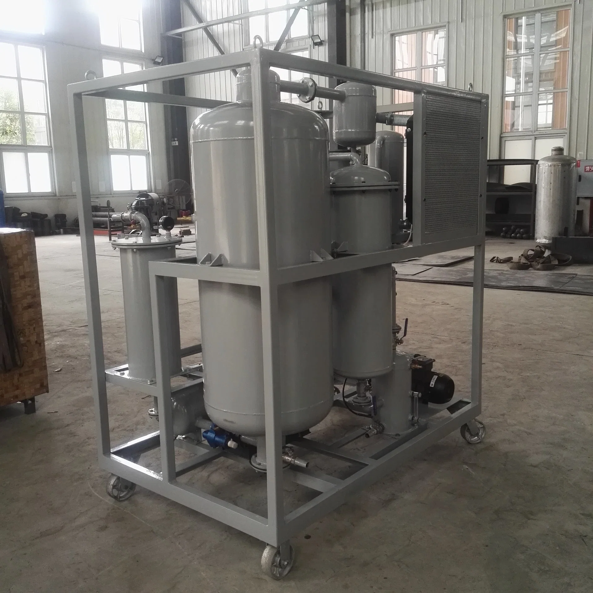 Vacuum Hydraulic Oil Filter Lubrication Oil Purification Equipment