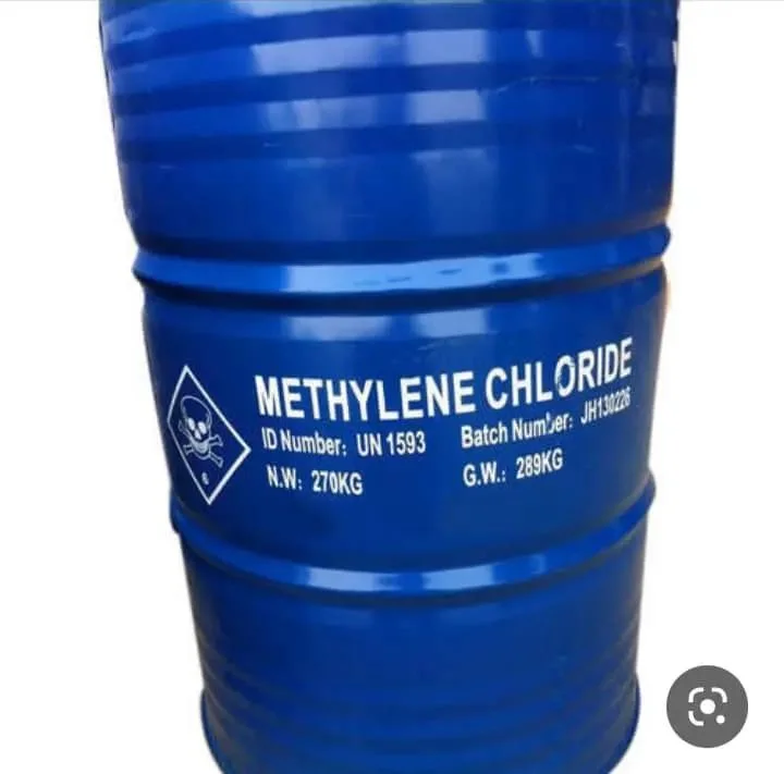 Wholesale Price 99.9% Purity Dich Loromethane Methylene Chloride 270kg