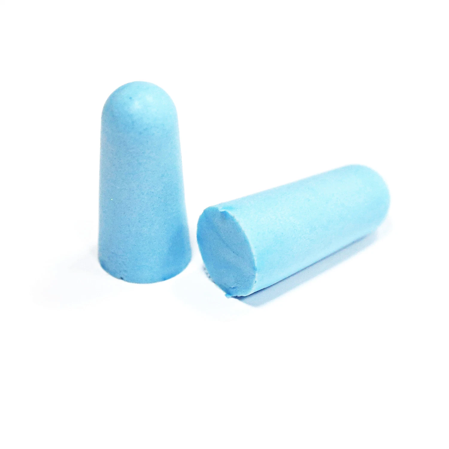 Bullet Shape PU Foam Yellow Earplug Without Nylon or Plastic Cord 34dB Snr Many Colors Available