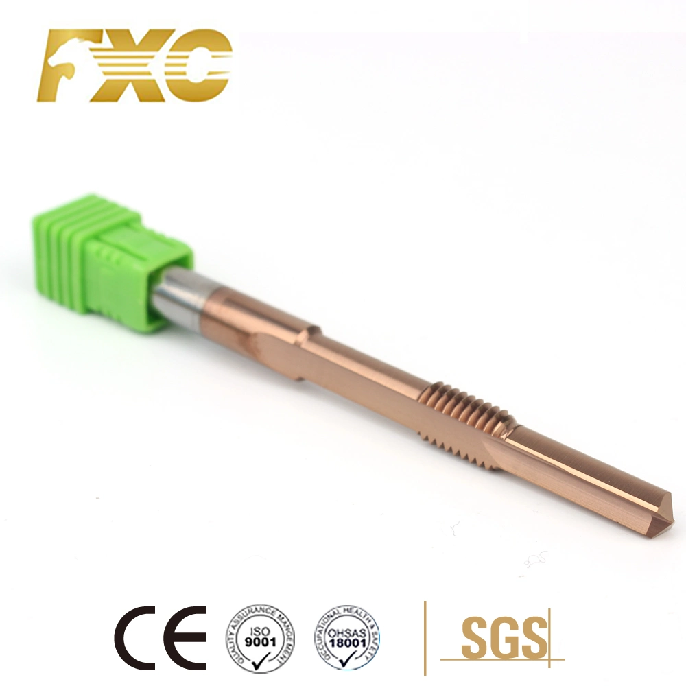 Hot Sale Solid Carbide Screw Tap Thread Milling Cutter Taps Thread Milling Cutter for Steel