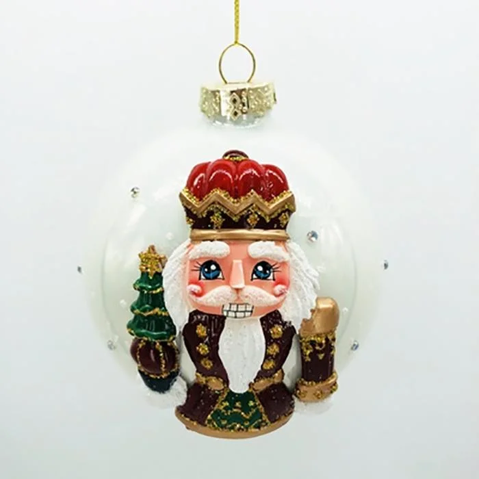 Tree Hanging Glass Ball with Hand Painted Home Decoration