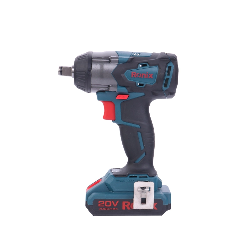 Ronix 8907/8907K Model Electric Mini Impact Wrench Kit 20V Lithium Cordless Brushless Power Tools 350n. M Impact Wrench