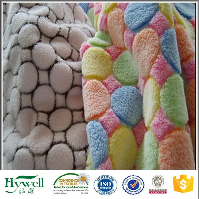 Knitted Coral Fleece Fabric with Printing