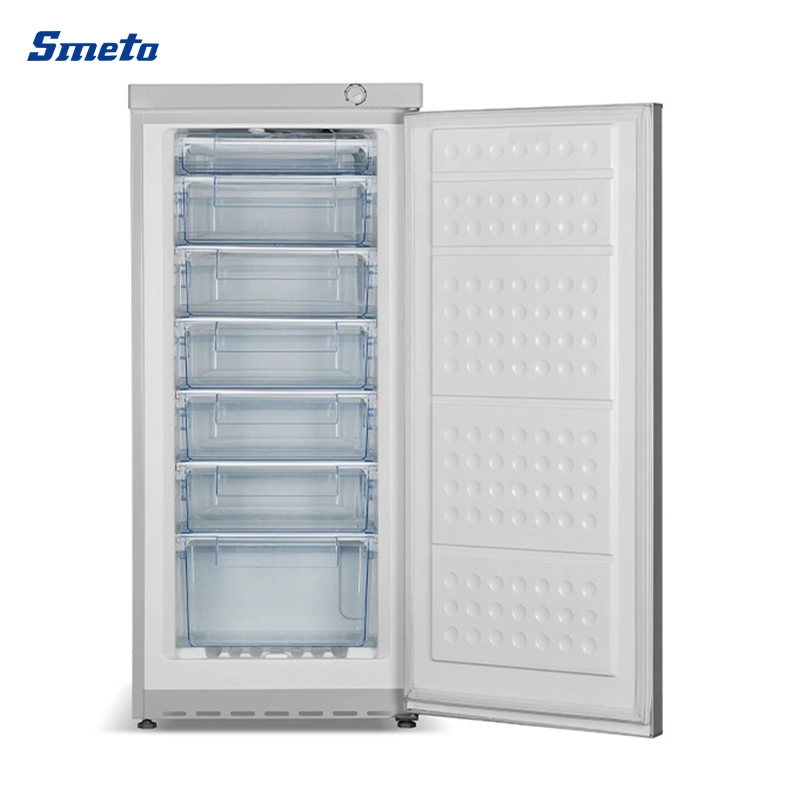 Wholesale 220L Single Door Vertical Deep Freezer with Big Draws