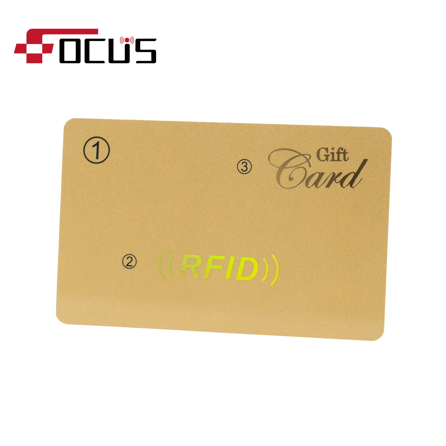 RFID cartão de plástico UHF e HF de dupla frequência para acesso Controlo