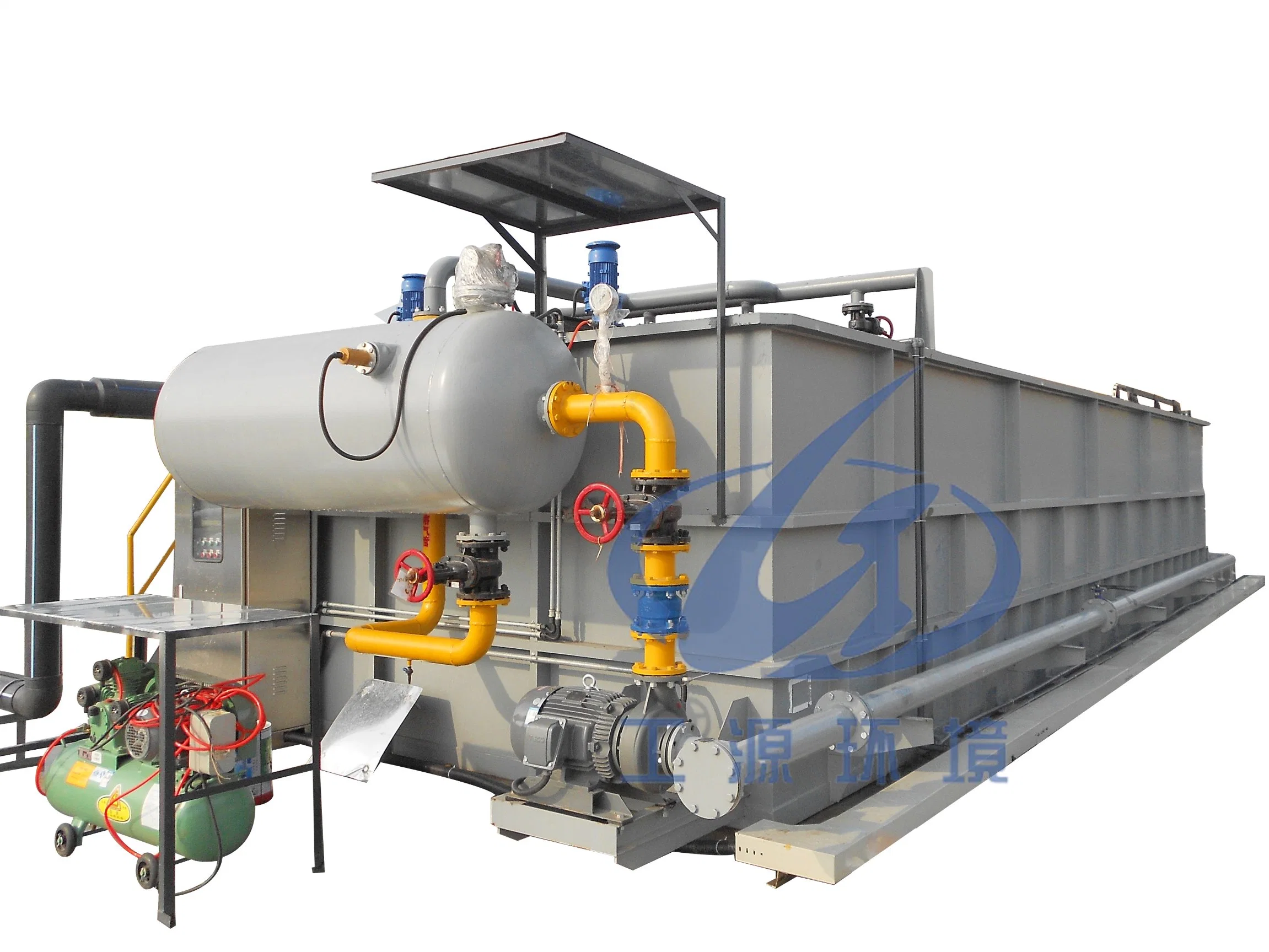 Water Treatment Equipment Horizontal Dissolved Air Flotation Plant for Slaughter Wastewater