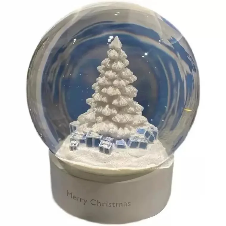 DIY Snow Globe Ornament Resin Crafts for Gifts