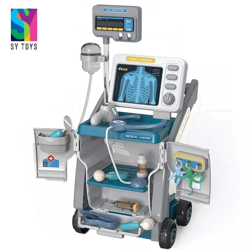 Conjunto de brincadeira SY Pince, Hospital de plástico, conjunto médico Brinquedos para crianças