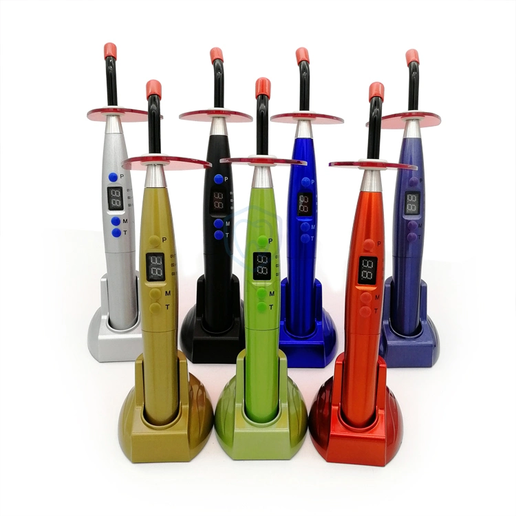 Economic Dental Equipment LED Curing Light Machine Dental LED Rainblow Curing Light for Tray Material