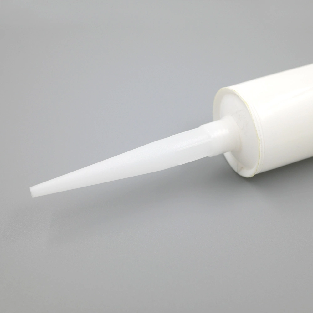 310ml High Density Polyethylene White Silicone Sealant Empty Cartridge Sealant Tube