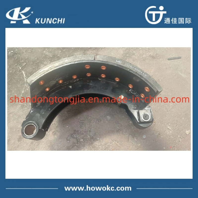 HOWO Chassis Parts Brake Shoe Assembly, Az9761450100 (HFF3502085CK1BZ/2BZ) , #Sinotruk #HOWO #Shacman #Foton #Truck Parts #FAW