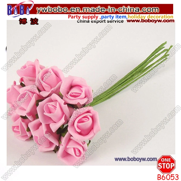 Home Decoration Artificial Rose Flower for Wedding Party Decoration Artificial Flowers Yiwu (B6053A)