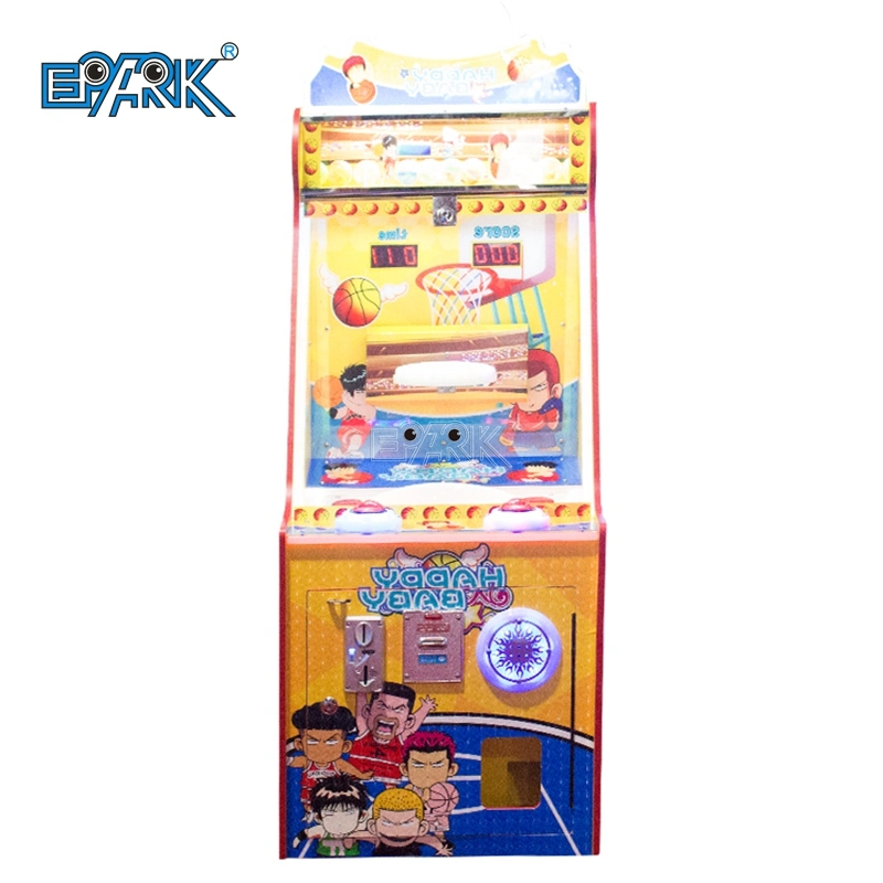 Happy Baby 2 Coin Operated Kid Soccer Game Machine Basketball Shooting Game Machine