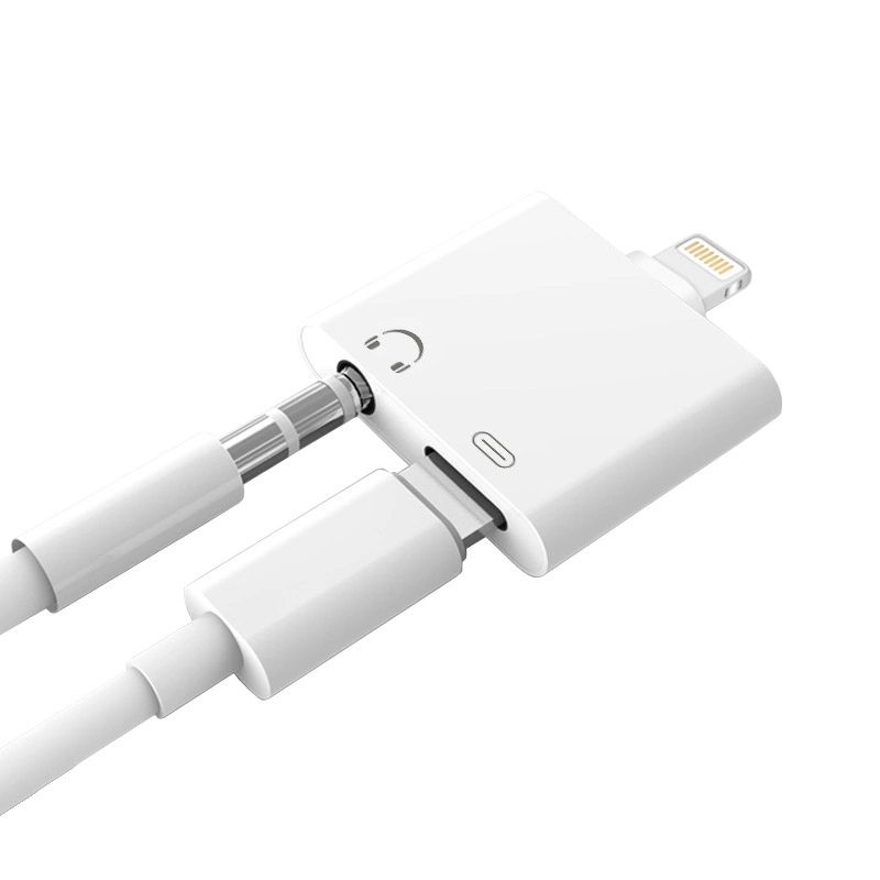 3.5mm Audio Jack Charger Lightning Adapter for iPhone Ios 12