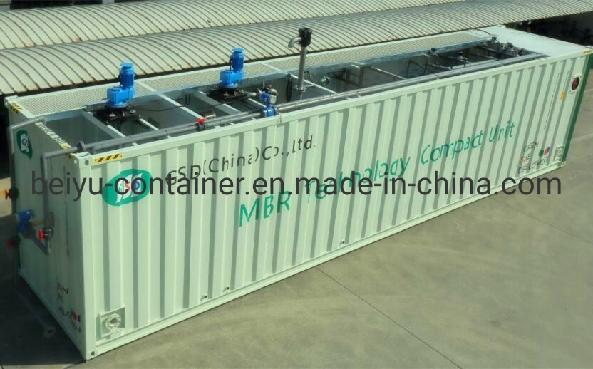 Water Treatment Shipping Container for environmental Protection