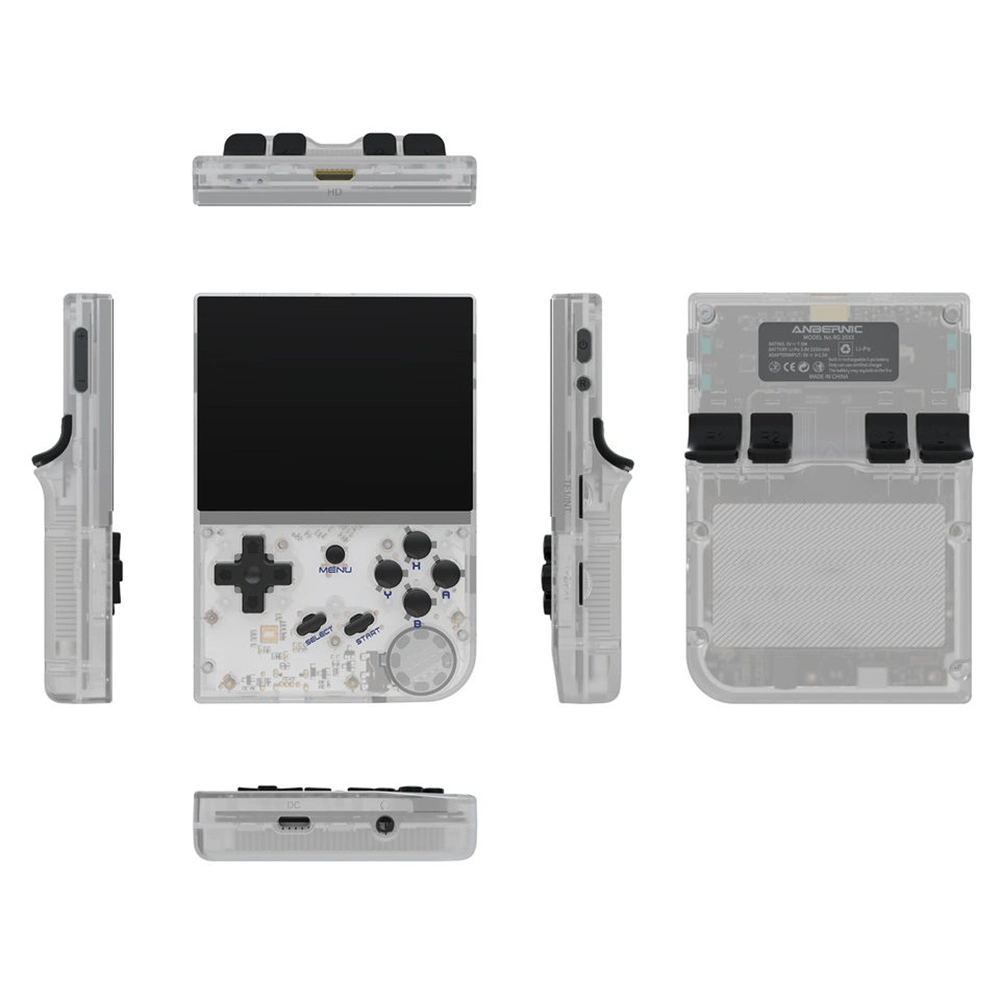 Anbernic Rg35xx Retro Mini Handheld Game Console Linux System 3.5 Leitor de jogos portátil de bolso de 64 GB