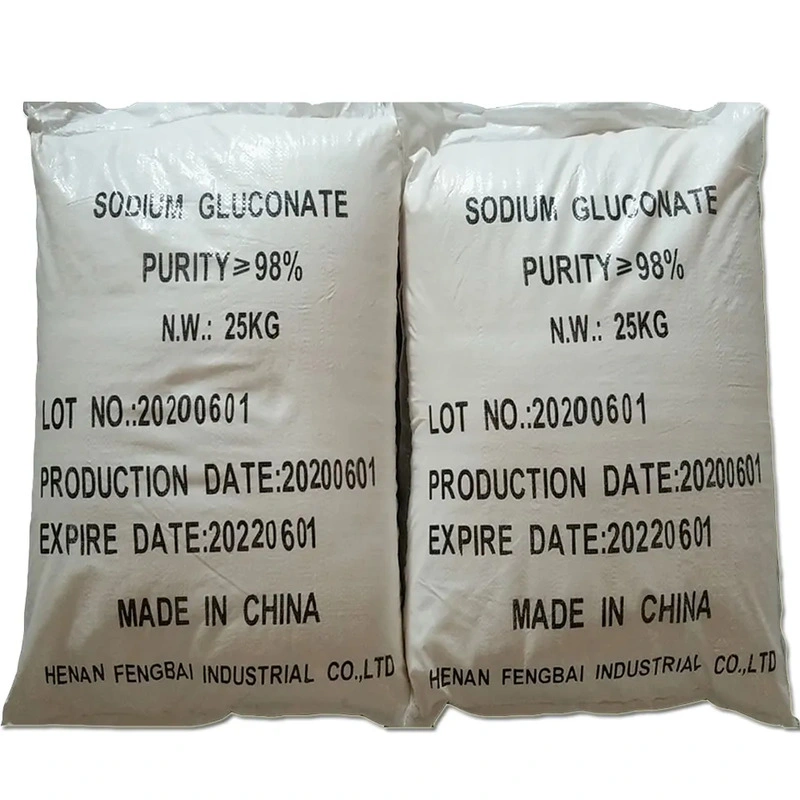 High Purity 98% 99% Sodium Gluconate for Concrete Admixture Cleaning Retarder Powder