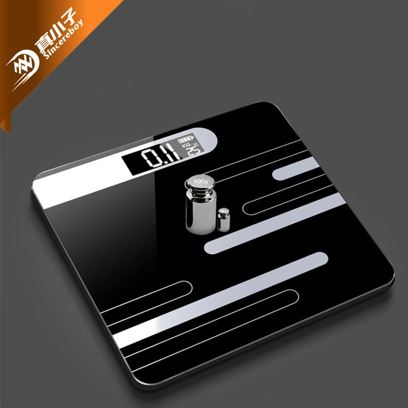 Factory Wholesale Hot Selling Tempered Glass Insulated Electronic Body Weighing Scale