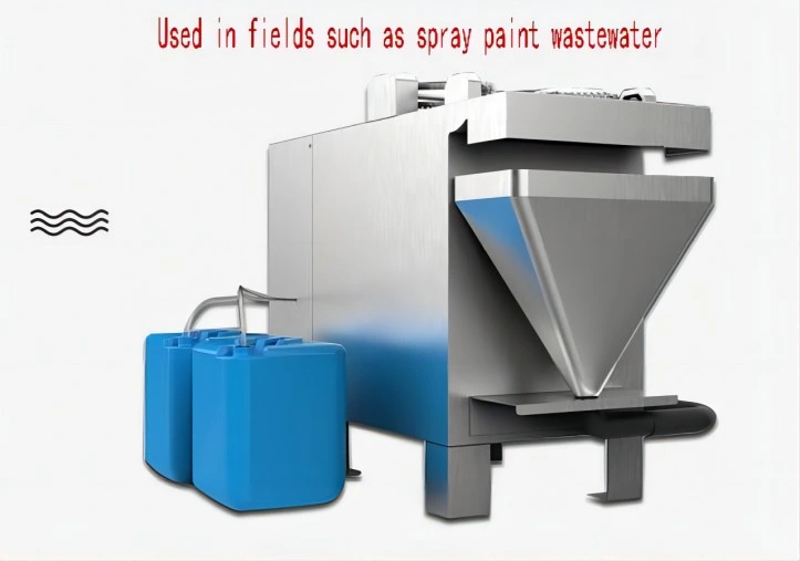 Paint water separation integrated machine coating sewage treatment equipment