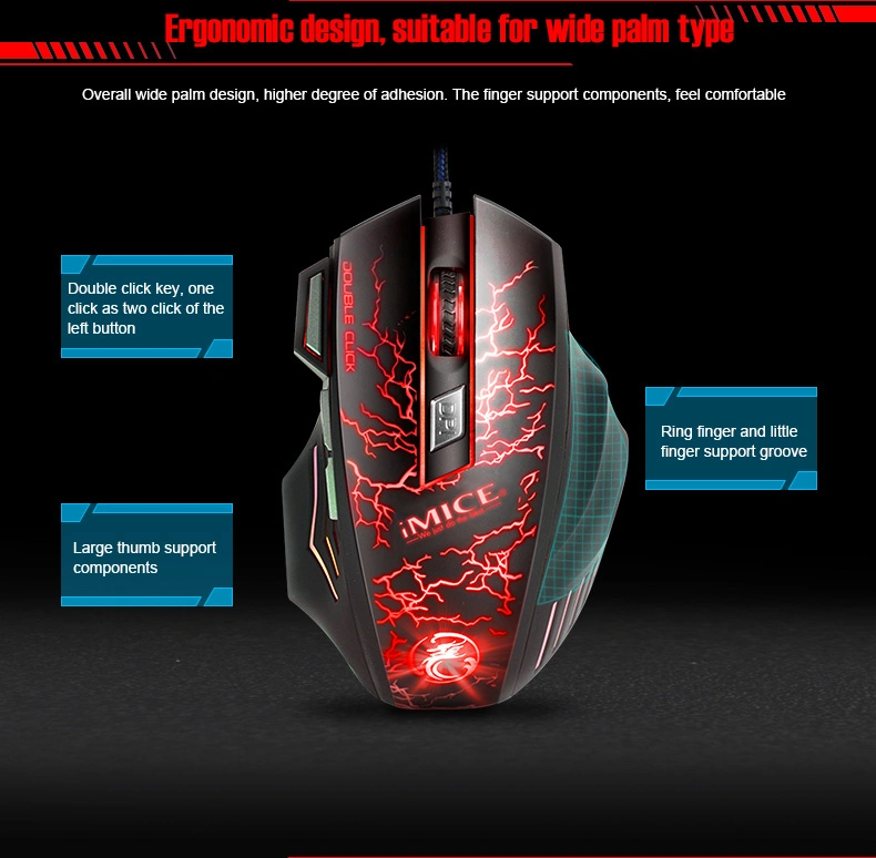 High Quality Mouse Laptop Computer Accessories 4D Wireless Mouse