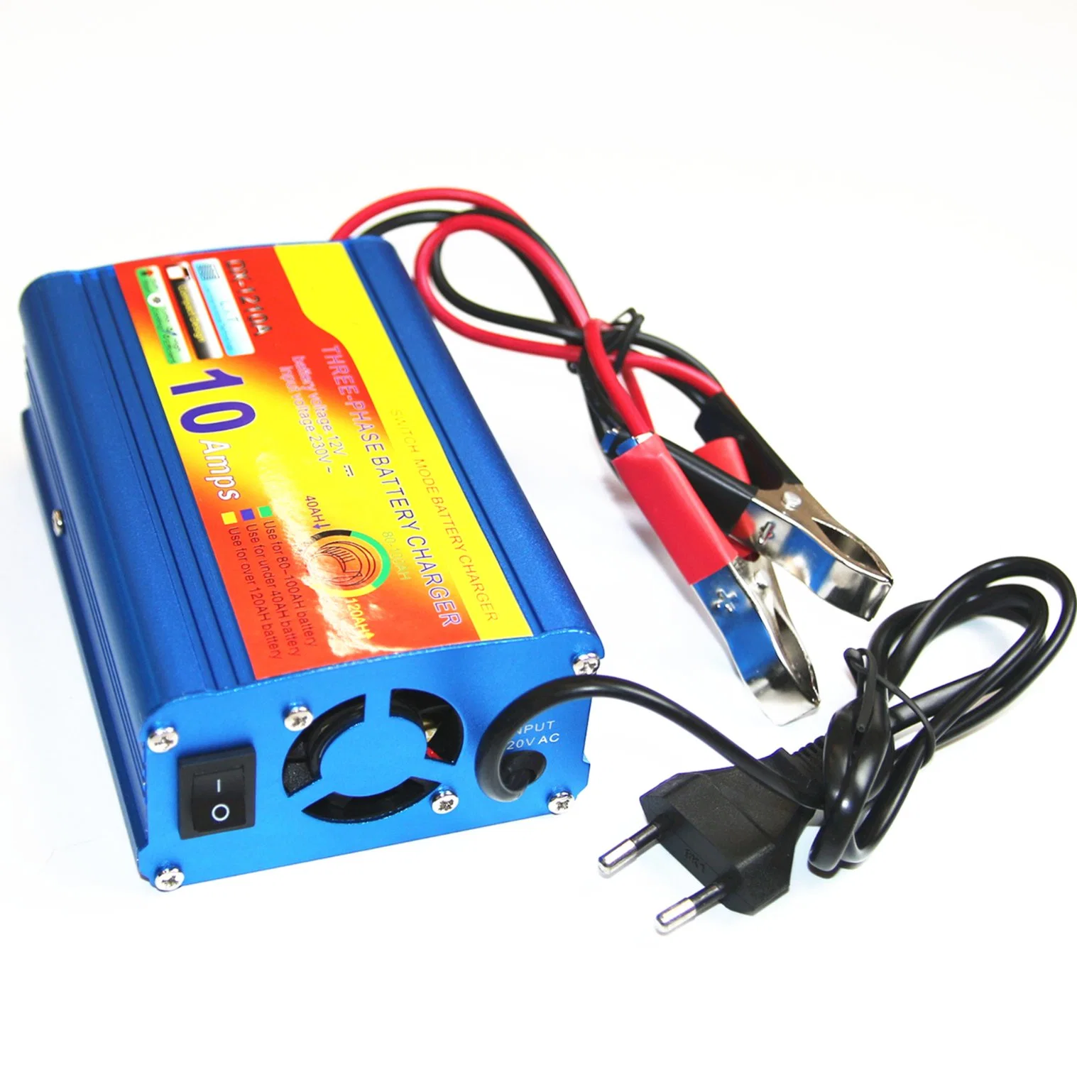 CONGSIN 12V 10A battery charger for Lead Acid GEL battery