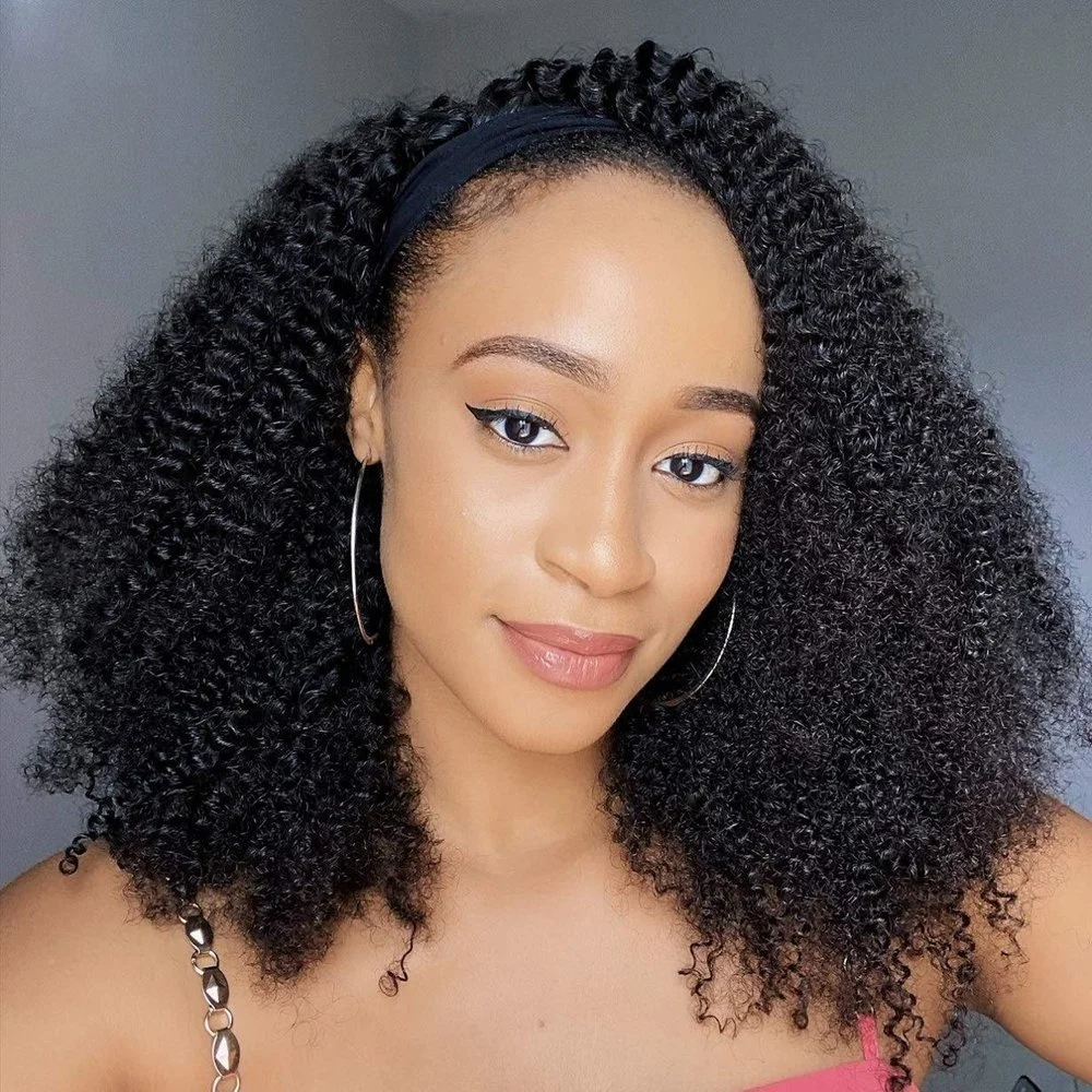 Kbeth Mongolian Afro Kinky Curly Wig Lace Front Human Hair Wigs for Black Women Pre Plucked 150 Density, Curly Full Lace Human Hair Wig Wholesale/Supplier