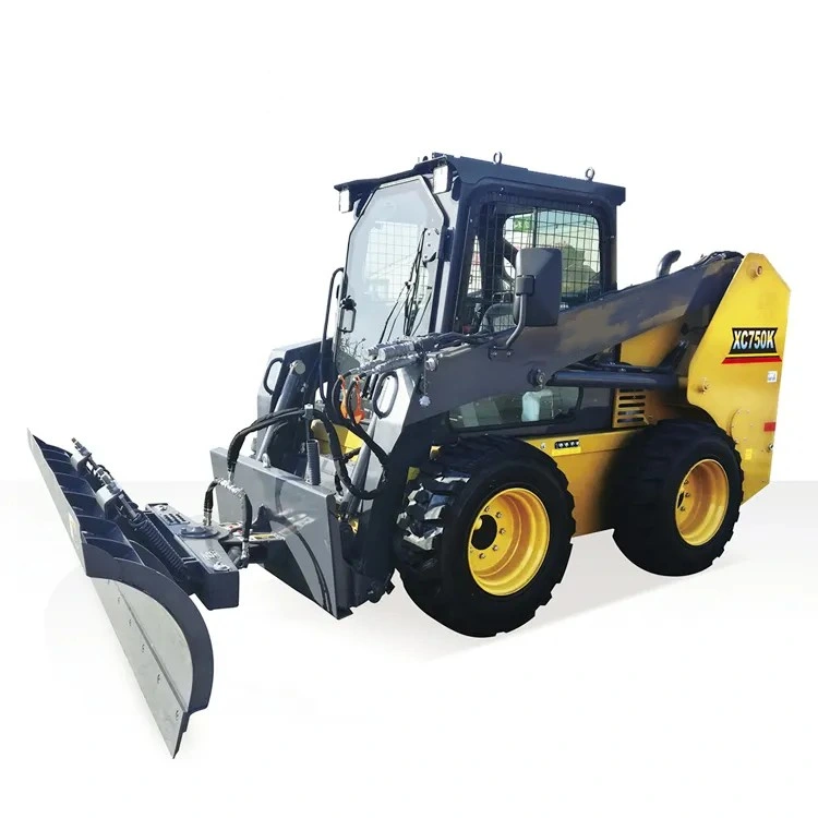 Construction Machinery Skid Steer Loader Xc750K Skid Steer Loader with Attachments