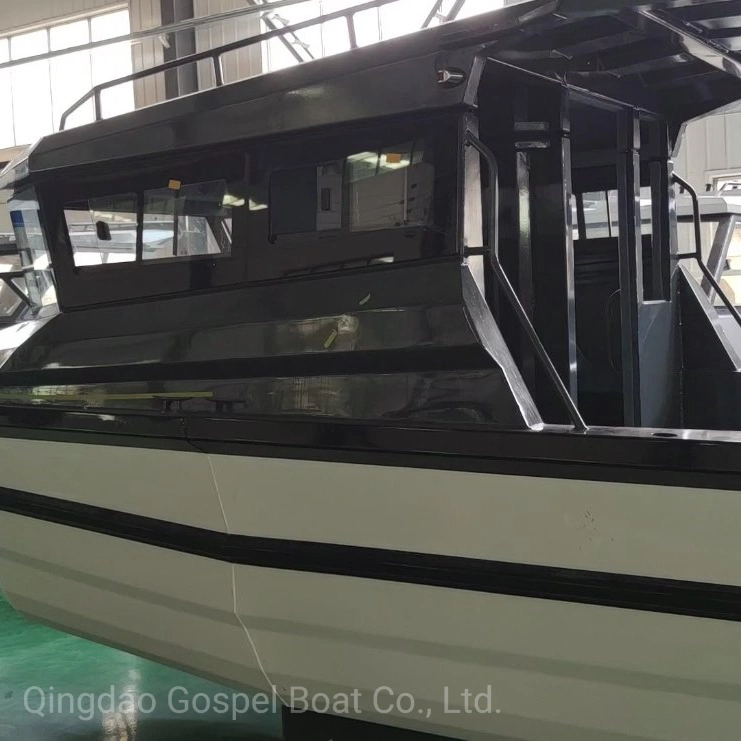 Gospel Aluminum Fishing Boat Easy Craft 750 Full Close with Lengthen Top