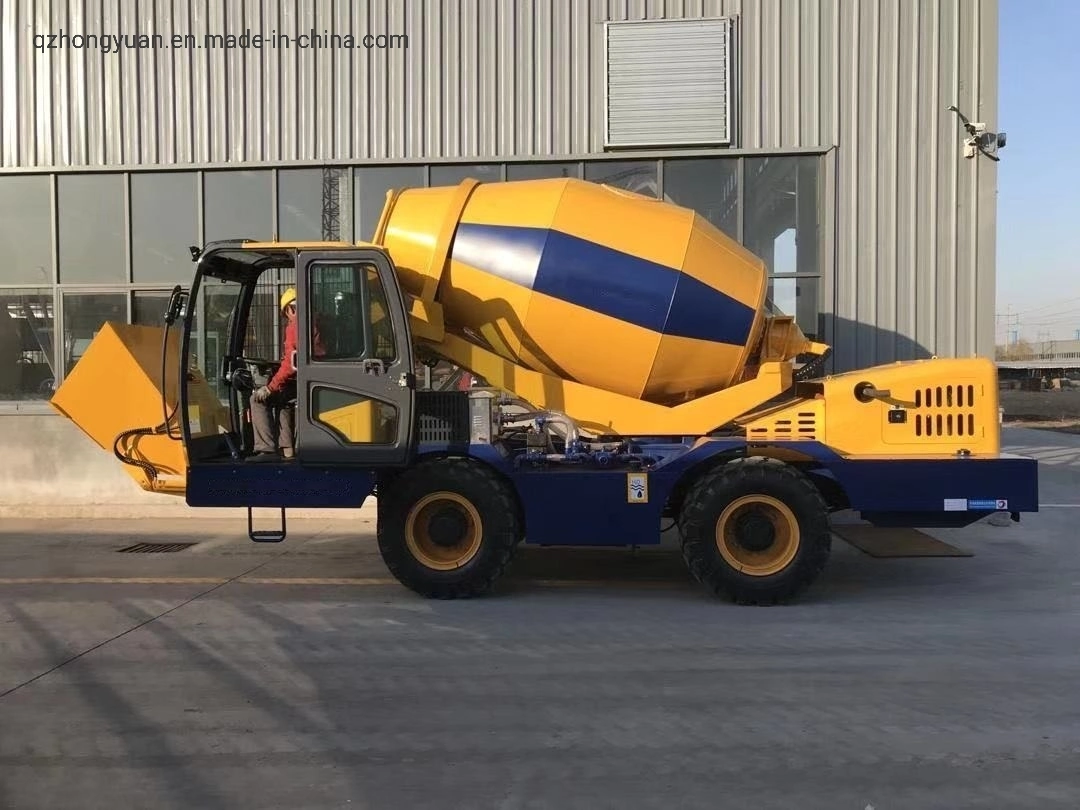 Camion malaxeur à chargement automatique de béton à vendre