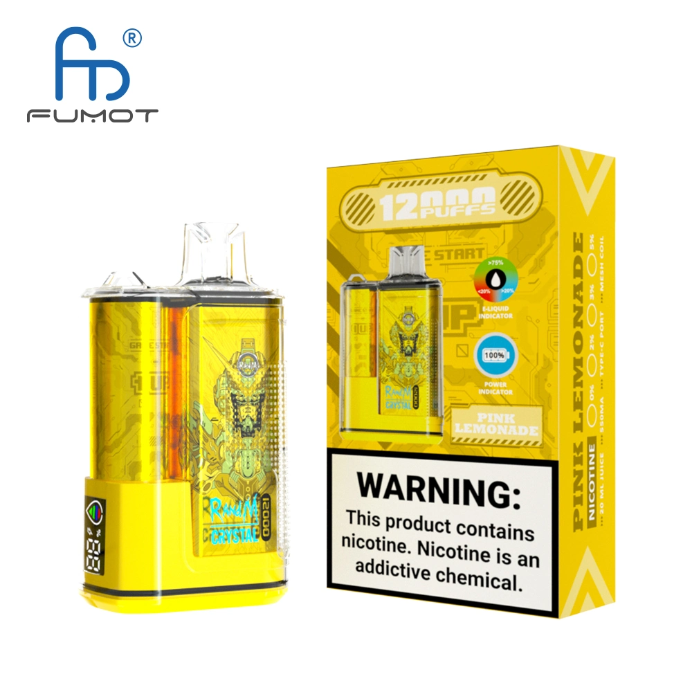 США популярные одноразовые катушки Vape Air Puff 12000 1.2 Mesh Randm Оптовая E сигарета