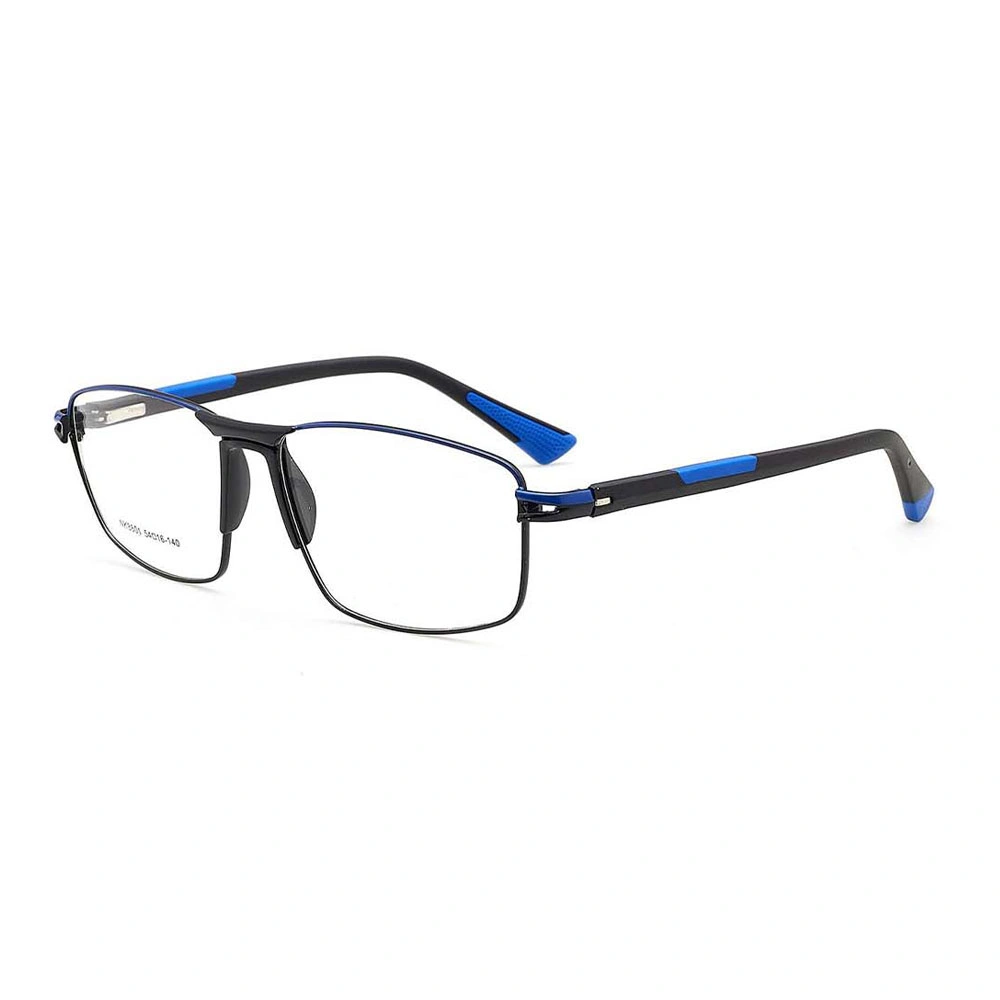 Gd Neues Design Classic Metal &amp; Tr Tempo Sport Optischer Rahmen Klare Gläser Unisex Optische Gläser