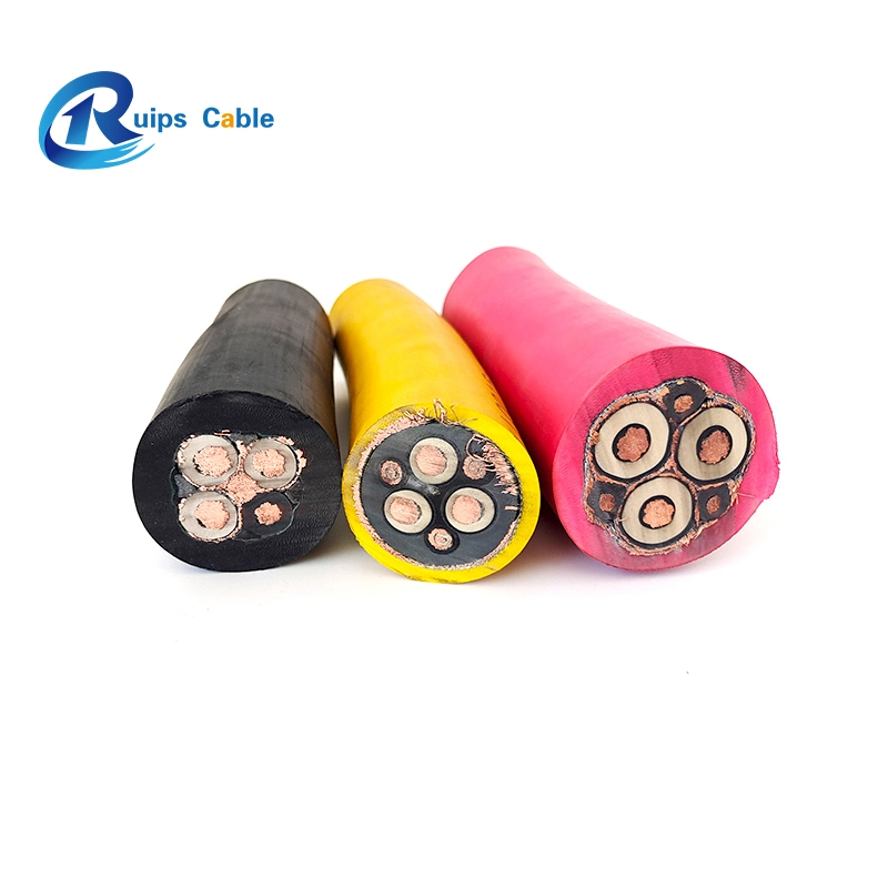 (N) Tscgewou - H. V. 6/10kv 12/20kv 18/30kv Flexible Tinned Copper Epr Insulation Braiding Shield Pcp Sheath Mining Reeling Cable