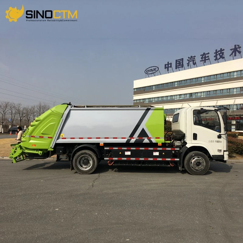 New Energy Vehicle Rhd 8 Cubic 8m3 8cbm 8ton Electric Compressed Garbage Truck