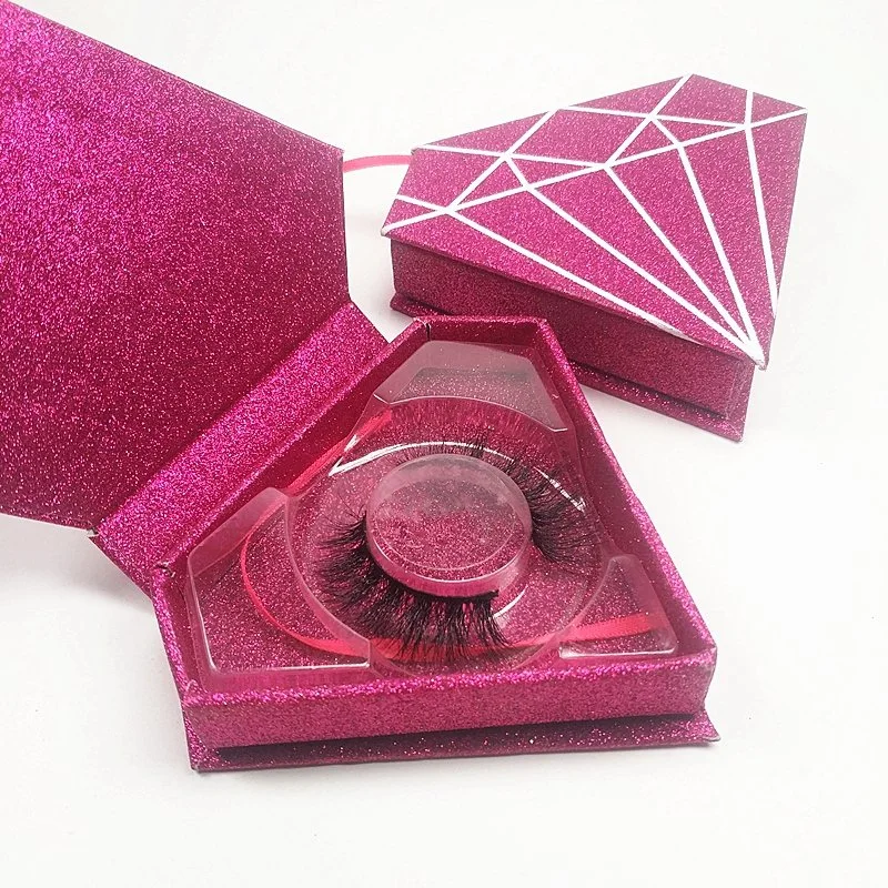 Wholesale/Supplier 3D Mink Eyelashes with Customized Diamond Packaging Box Lash Curlers