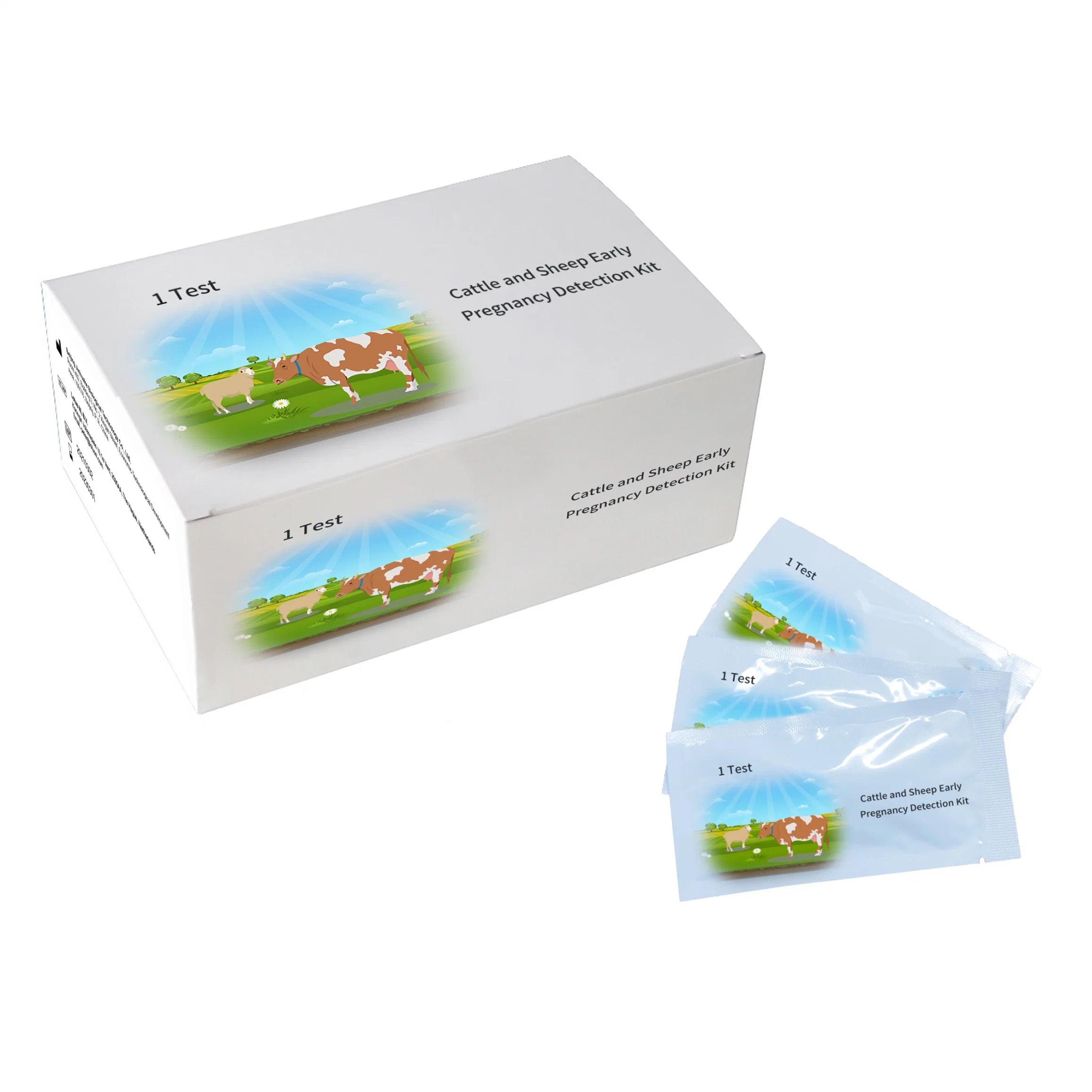 HCG Detection Is Easy to Carry Animal and Livestock Cattle Goat Sheep Pregnancy Test