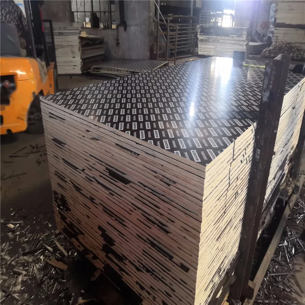 18mm WBP Glue Waterproof Black Brown Film Face Construction Concrete Plywood
