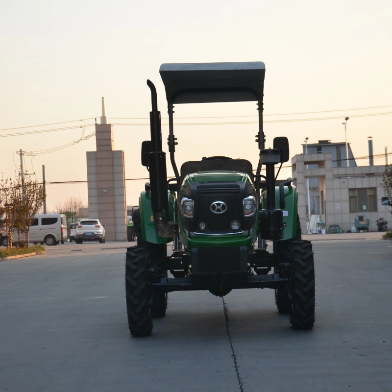 4X4 55HP Tracteurs à roues de l'Agriculture de la machinerie agricole Machine compacte