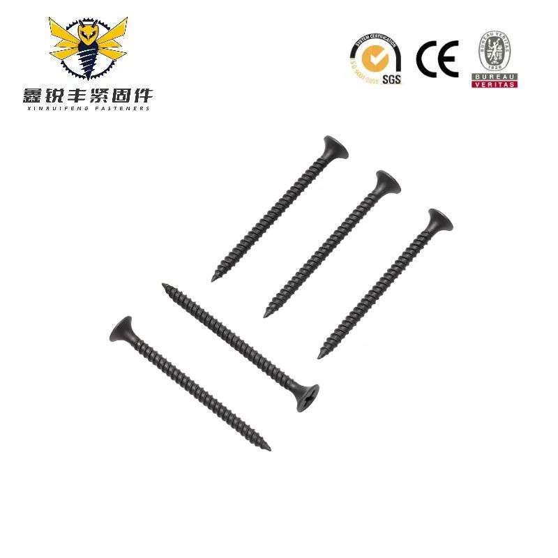 High quality/High cost performance Metric Screws Drywall Black Gypsum Board Table Screw Drywall Screw Bits to Wood