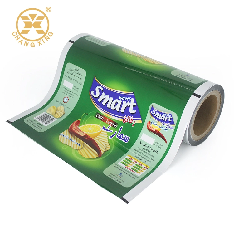 Cheap Factory Price Custom Printed Food Grade Potato Chips Packaging Plastic Roll Film