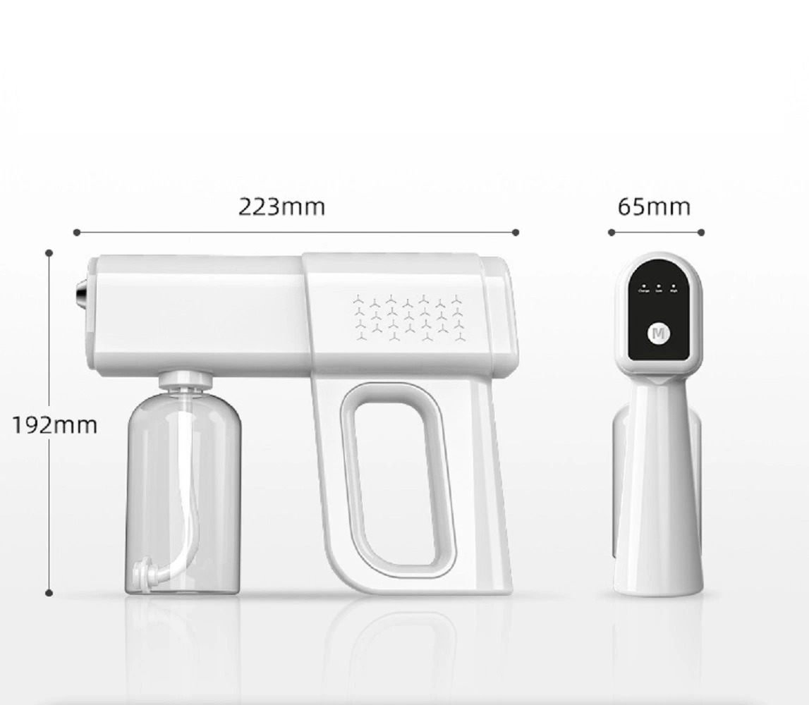 Spray Machine Disinfectant Gun Sterilizer Wireless Nano Atomizer Handheld Rechargeable Wbb18080